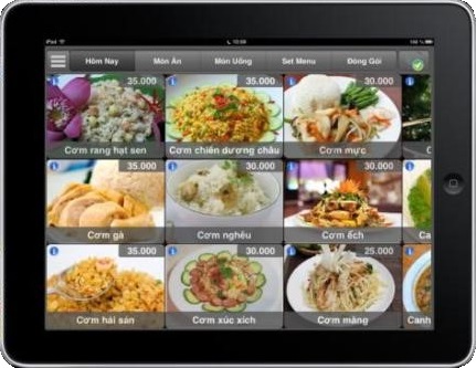 tiện ích tuyệt vời của phần mềm bán hàng trên iPad